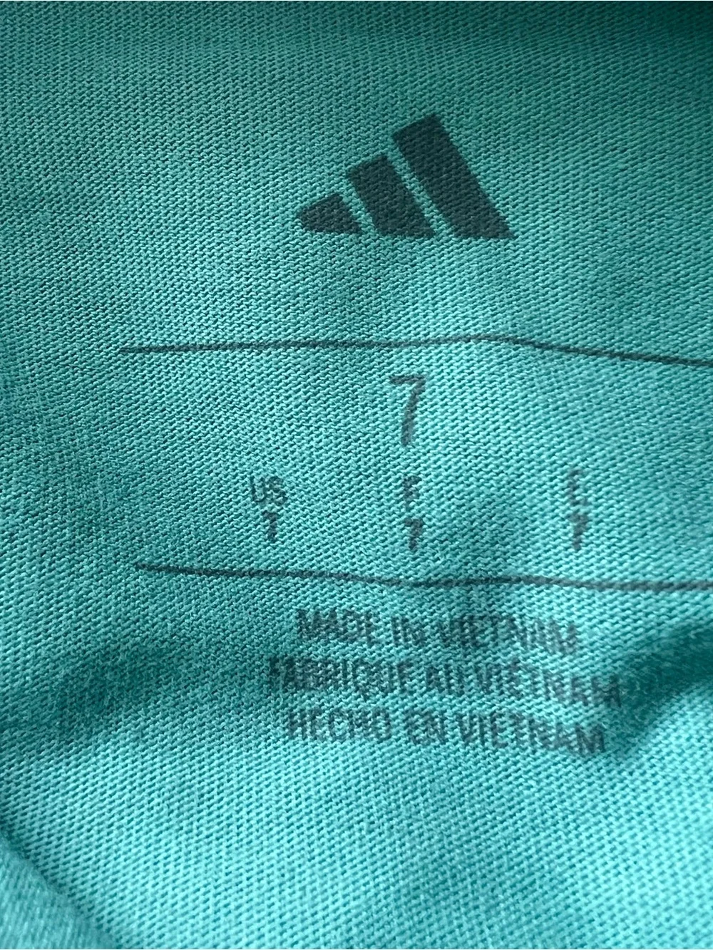 Adidas Boys Hooded Performance Shirt Jogger Set Size 7 Teal Blue Outfit NWT